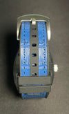 Orologio Elegante con Cristalli – Stile Hip Hop, Movimento al Quarzo "BLUE"